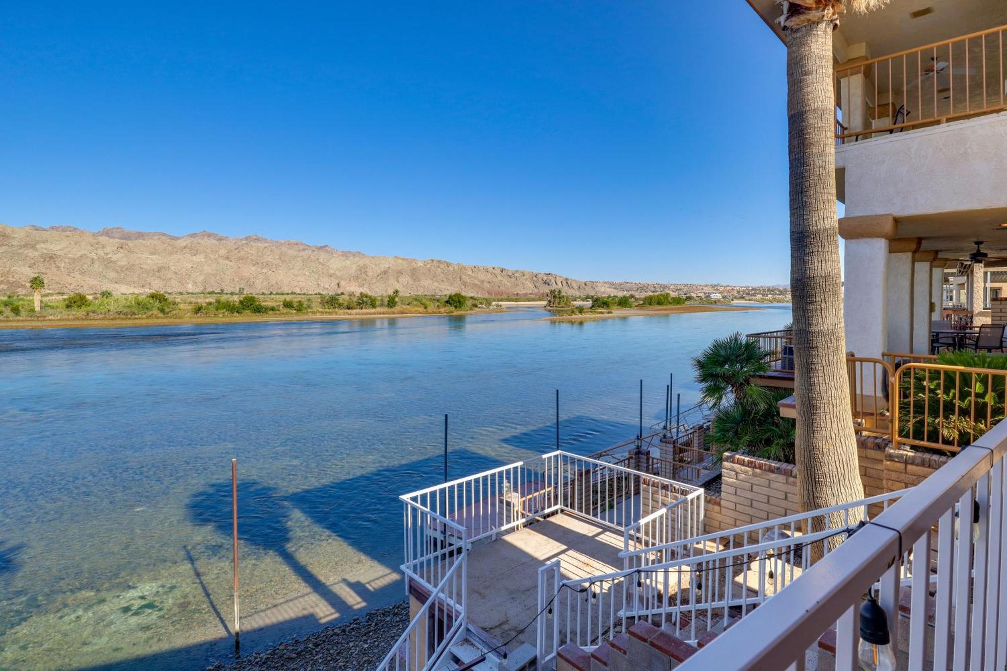 Riverfront Bullhead City House With Balcony! Villa Exterior foto