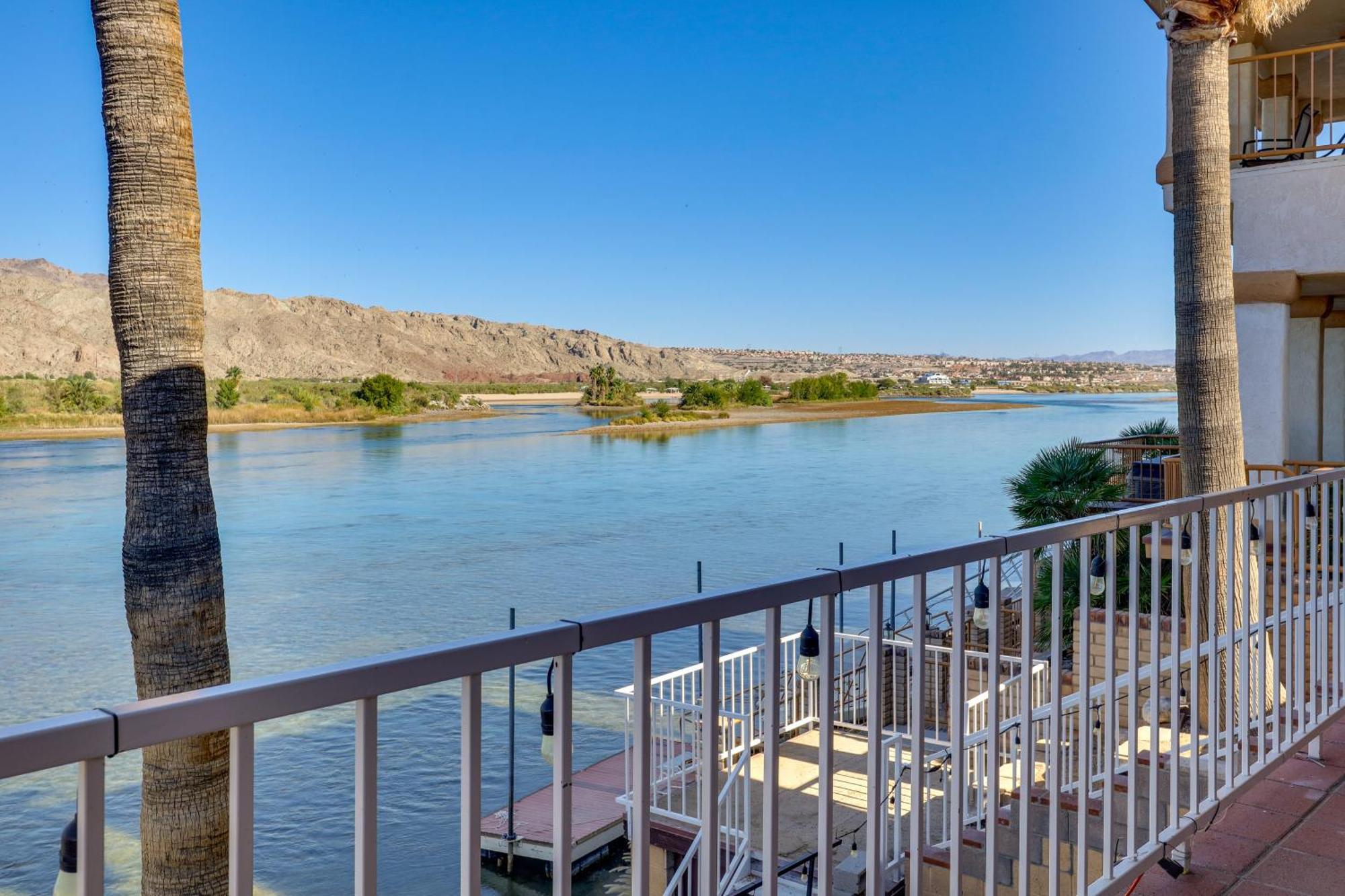 Riverfront Bullhead City House With Balcony! Villa Exterior foto